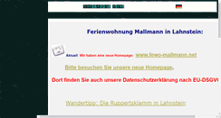 Desktop Screenshot of fewo-mallmann.de